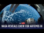 NASA introduces next Artemis crew as part of moon mission