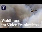 Waldbrand bringt Ablauf der Tour de France durcheinander
