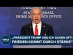 USA GREIFEN IRAN AN: "Frieden kommt durch Stärke" – Netanjahu lobt Trumps "mutige Entscheidung"