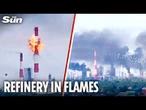 Ukraine strikes one of Russia's largest oil refineries in major drone attack