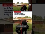 N.C. officer fired after video shows him punching woman