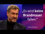 Wende in der Migrationspolitik & Verhältnis zur AfD: Markus Söder (CSU) im Gespräch | maischberger