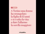 A Torino strangola la figlia di 13 anni e si toglie la vita