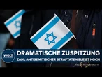 ANTISEMITISMUS IN DEUTSCHLAND: Zentralrat der Juden warnt vor Zuspitzung seit dem 7. Oktober