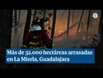 Más de 32 000 hectáreas arrasadas por el incendio de La Mierla, ya en fase de estabilización