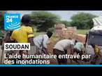 Au Soudan, l'acheminement de l'aide humanitaire entravé par des inondations • FRANCE 24