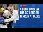 Watch a round-up of Sky's coverage of the 20th anniversary of the 7/7 London terror attacks