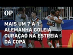 Alemanha goleia Curaçao por 7 a 1 na estreia do Mundial de 2026