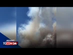 L'incendio a Marsiglia, sui social i video del cielo che cambia colore