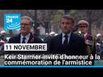 11 novembre : la France commémore les 106 ans de l'armistice, Keir Starmer invité d'honneur