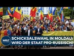 MOLDAU: Wahlen besiegeln politische Ausrichtung - Wird Moldau Pro-Russisch oder Pro-EU?