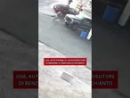 Usa, auto piomba su un distributore di benzina: il video dello schianto
