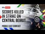 Strike on central Beirut sends fear and anger through city | Israel-Hezbollah conflict