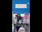 L'alpinista italiano Leonardo Avezzano porta sull'Everest i sogni dei bambini di Gaza