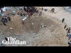 Footage shows aftermath of Israeli strike on tent camp in Gaza City