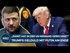UKRAINE-KRIEG: Trump macht schlagartige Kehrtwende! "Russland könnte nur ein Papiertiger sein"