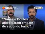 Debate não teve vencedor claro, o que beneficia Nunes e Boulos, diz Josias de Souza