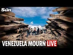 LIVE: Venezuelans gather in Caracas to mourn victims of June earthquakes
