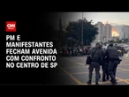 PM e manifestantes entram em confronto na Favela do Moinho, em São Paulo | CNN ARENA