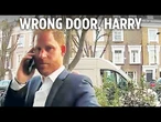 Harry seen knocking WRONG DOOR as he searched for pal - despite 'security fears'