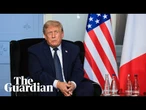 Trump says Iran deal has been signed