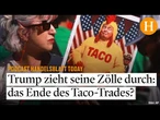 Die Kunst des Deals: Geht die Zoll-Strategie von Donald Trump am Ende auf?