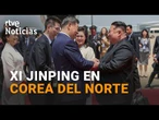 El PRESIDENTE CHINO, XI JINGPING, VIAJA a COREA del NORTE |RTVE NOTICIAS