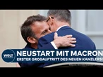 MERZ BEI MACRON: Kanzler startet Amtszeit in Paris – Jetzt soll die Freundschaft neu aufleben!