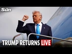 LIVE: Trump returns to US following APEC Asia summit