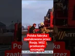 Polska fabryka na Ukrainie zaatakowana przez Rosję. MSZ przekazało szczegóły