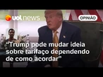 Trump é imprevísivel e pode mudar de ideia sobre tarifaço dependendo de como acordar, diz Ronilso