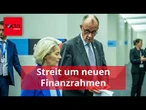 Jetzt trifft EU-Milliardenhunger auf leere deutsche Kassen