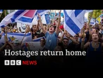 Trump declares “Peace in the Middle East” as hostages and prisoners return home at last | BBC News