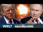 UKRAINE-KRIEG: Nun doch?! Putin geht auf Trump zu! Gipfel in Ungarn in Vorbereitung I WELT STREAM