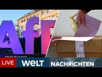 MACHTWECHSEL IN NRW: AfD kassiert herben Schlag bei OB-Wahl! SPD verliert in Großstädten | LIVE