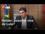 Helder desconversa sobre ser vice de Lula em 26, mas prega lealdade do MDB
