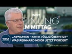 MEINUNG: Reinhard Moor rechnet mit Hysterie am Koalitionsvertrag ab - „Nicht meckern – anpacken!“