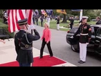 Przewodnicząca KE Ursula von der Leyen przybywa do Białego Domu