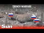 Ukrainian battalion clashes with Russian forces during trench ambush