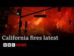 California wildfires latest: 50,000 flee as blaze spreads with “zero containment” BBC News