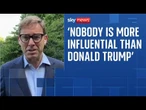 G7: 'Nobody can be more influential than President Trump at the moment'