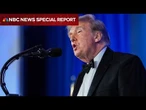Special Report: Trump delivers speech at rescheduled White House Correspondents’ Dinner