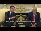 Rutte mostra grafici per elogiare Trump: Grazie a lui 200mila posti di lavoro in più negli Usa