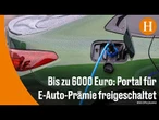 Verkehrswende: E-Auto-Förderung der Bundesregierung gestartet