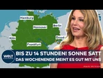 WETTER IN DEUTSCHLAND: Endlich wieder Sommer! Packt die Badehose ein! Das Wochenende wird sonnig