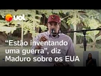 Maduro sobre mobilização militar dos EUA contra Venezuela: 'Estão inventando uma guerra'