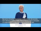 Lagarde: In primo trimestre economia Ue cresciuta più del previsto
