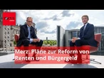 Sommerinterview: ARD-Mann verbeißt sich in Nebensache und Merz lässt zwei Kürzungen durchblicken