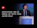 Argentinos vão às urnas em teste para Javier Milei | CNN PRIME TIME