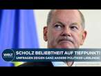 OLAF SCHOLZ: Kanzler komplett unbeliebt! Neues Ranking zeigt, wer in Deutschland kompetent agiert!